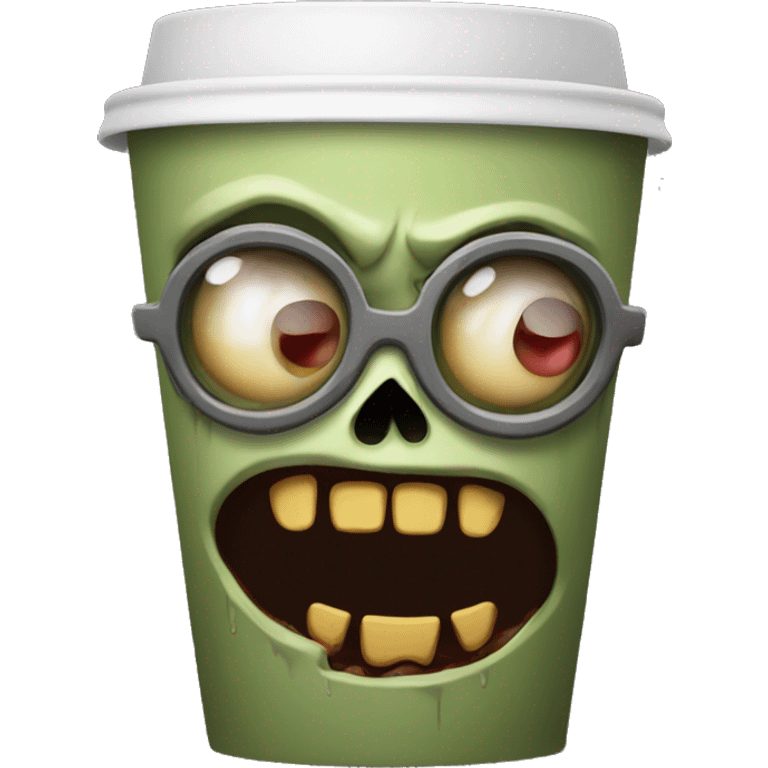 zombie coffee emoji