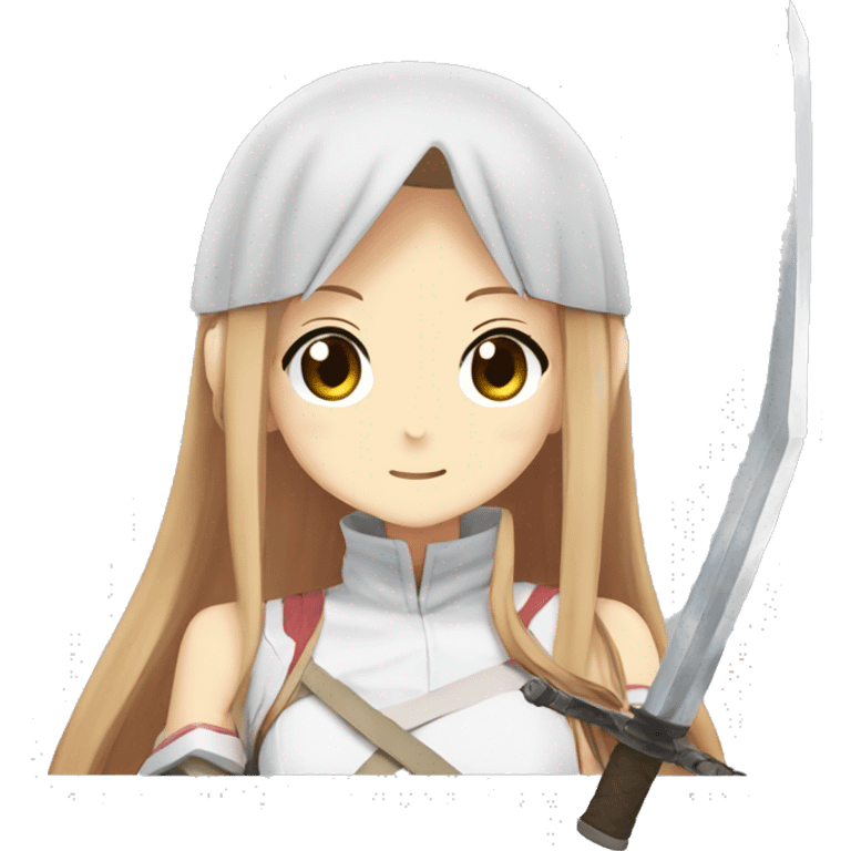 Asuna anime sword art online emoji