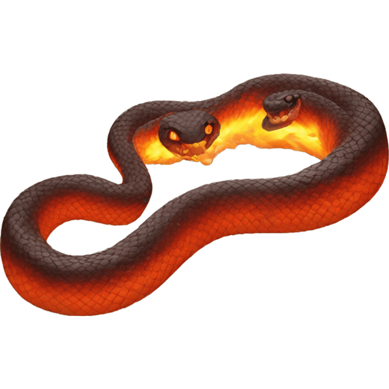 Fire Snake emoji