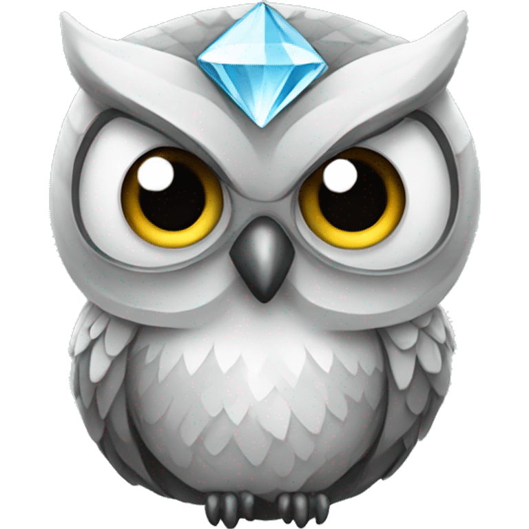 diamond owl emoji