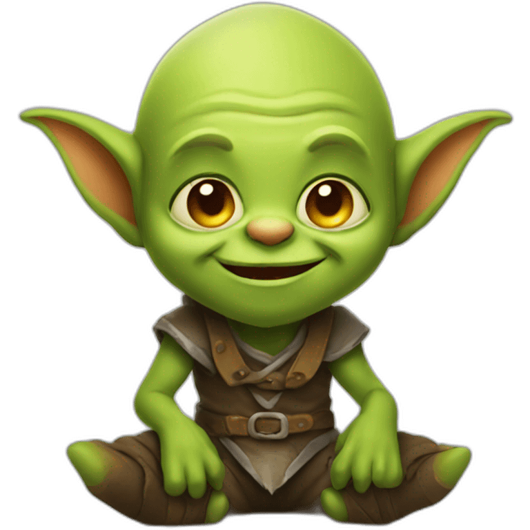 cute goblin cartoon emoji