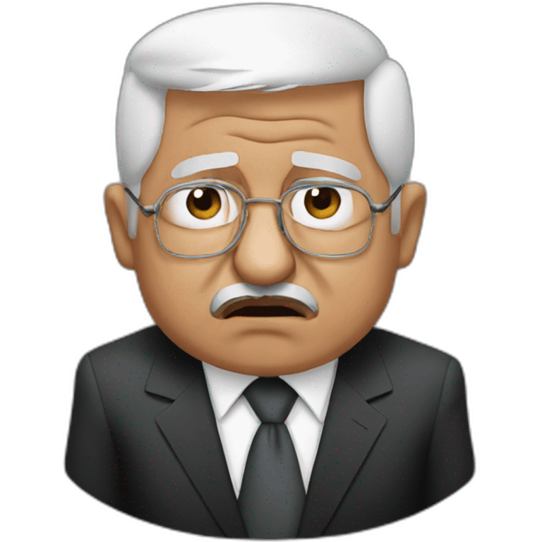 Mahmoud abbas crying  emoji