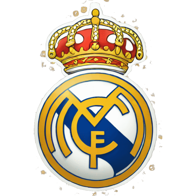 Réal Madrid logo emoji