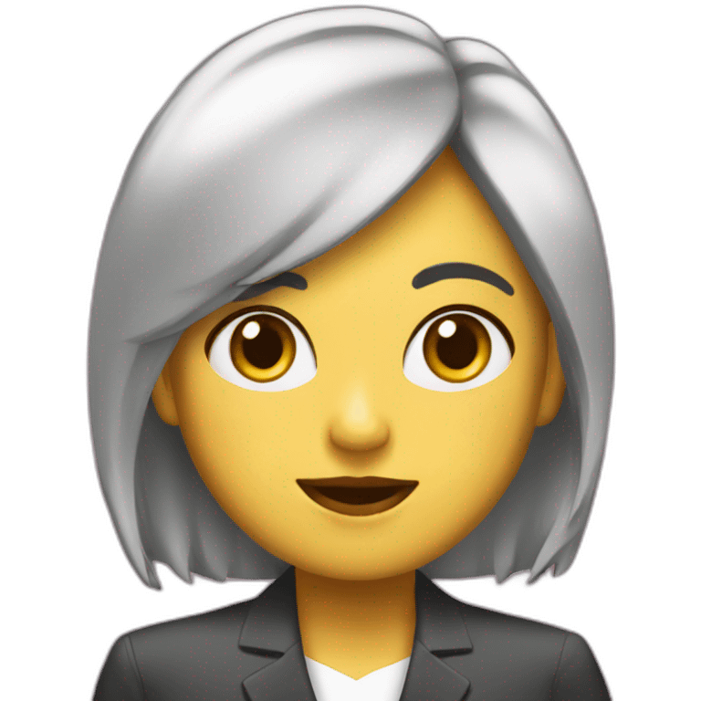 Chica administración emoji