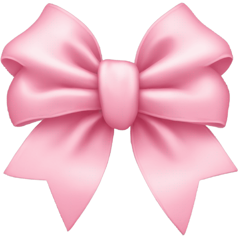 baby pink bow emoji