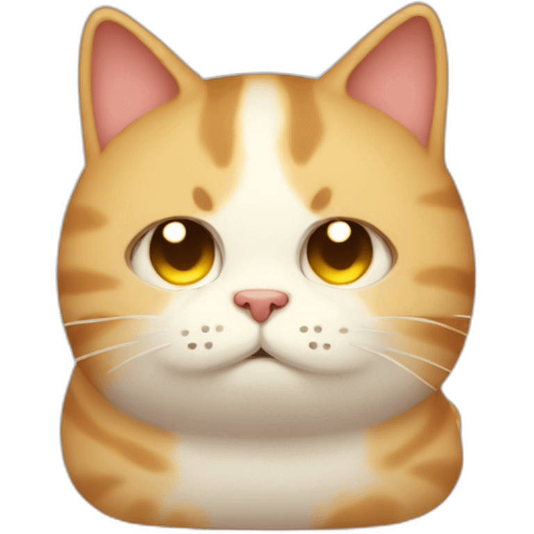 sad cat fat emoji