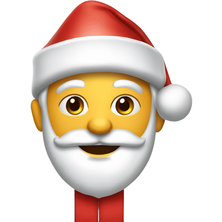 christmas fun with santa crew emoji