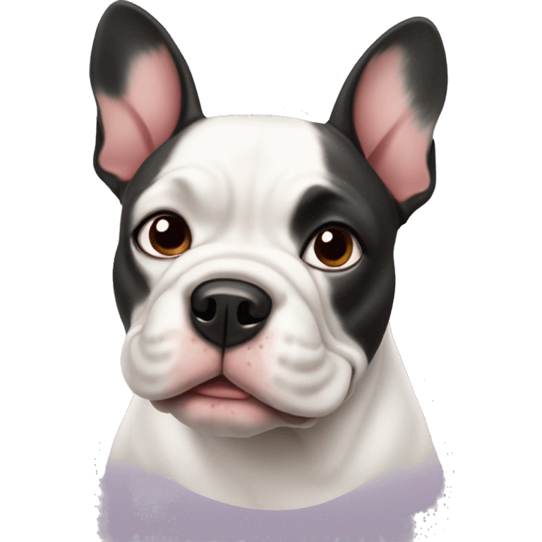 French bull dog  emoji