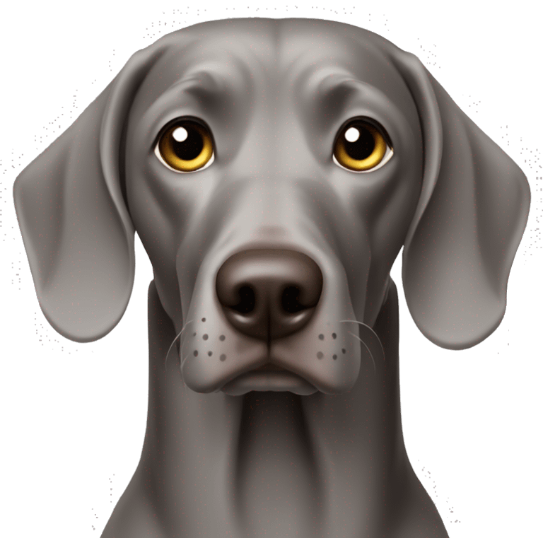 Weimaraner emoji