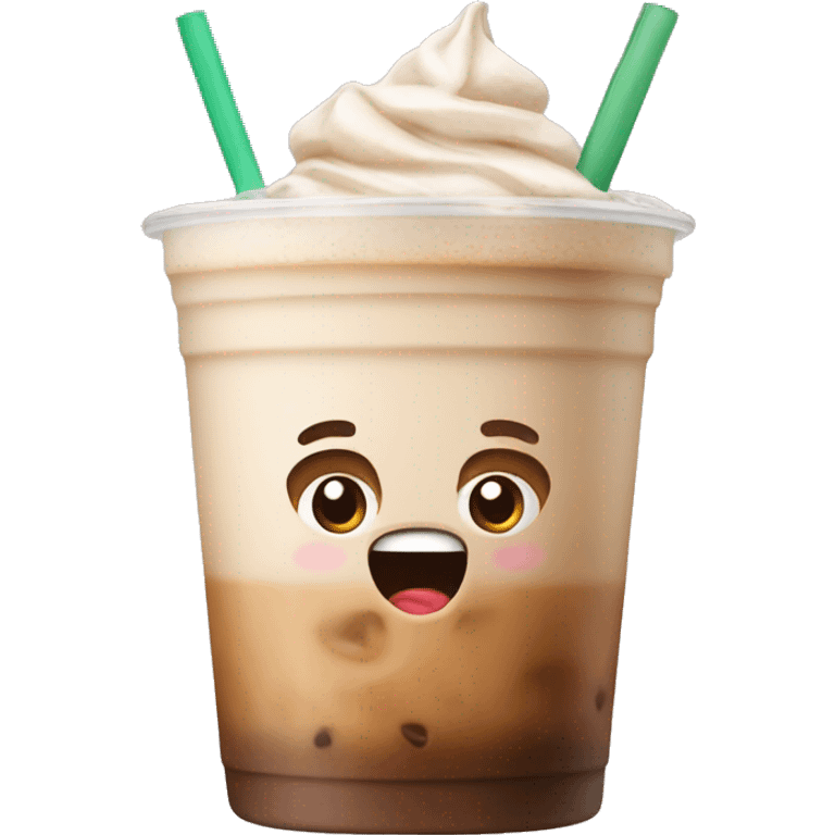 iced latte emoji