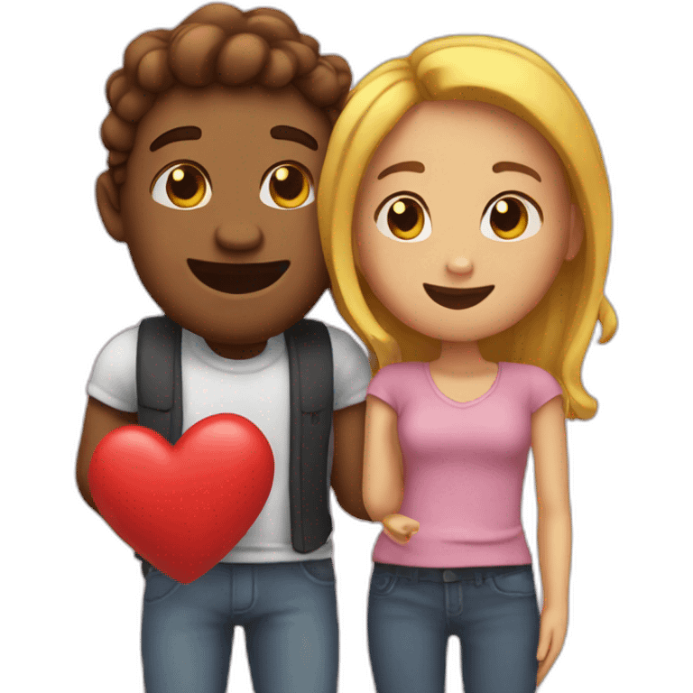 3D Love emoji