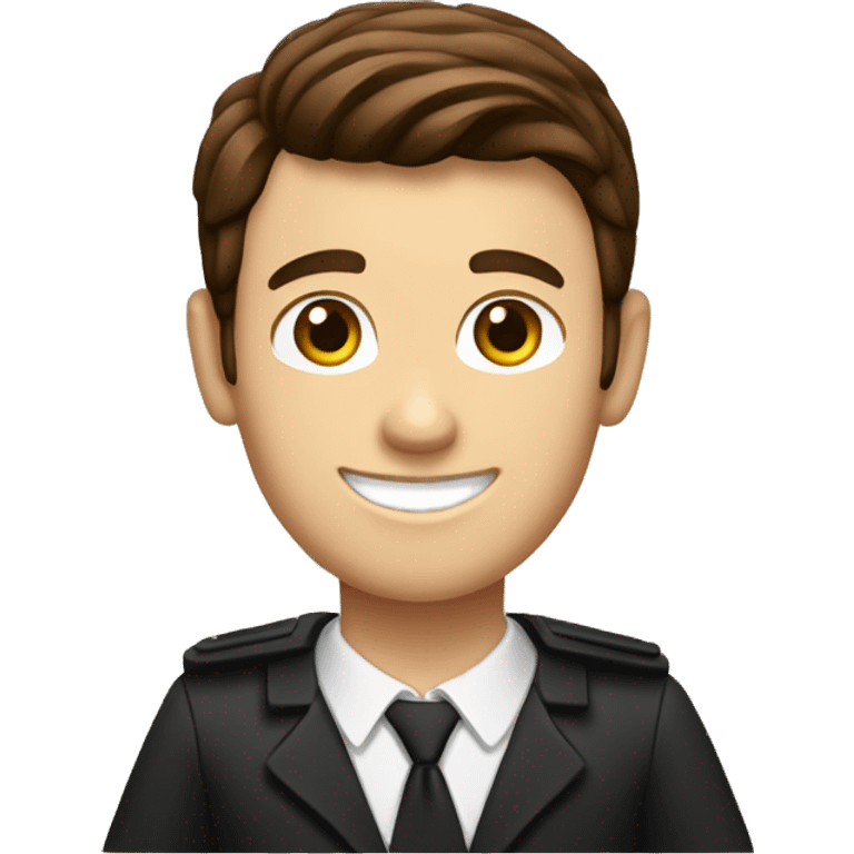 mormon missionary with brown hair with thumbs up and a book of mormon emoji