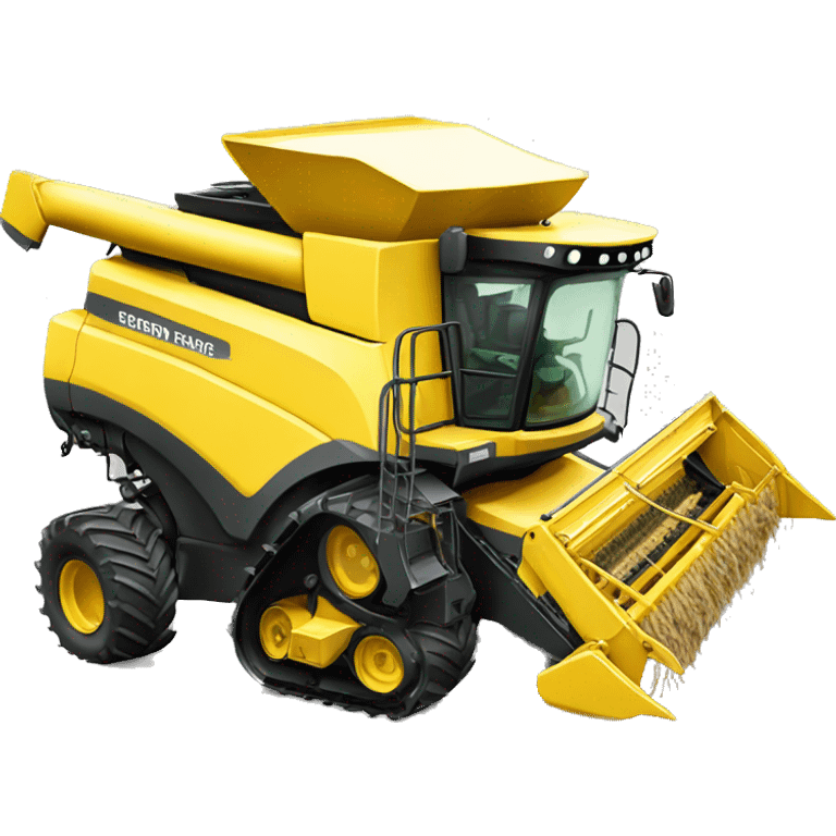 Combine harvester emoji