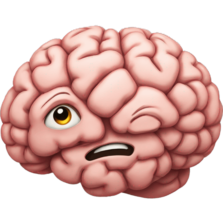 hugging brain emoji