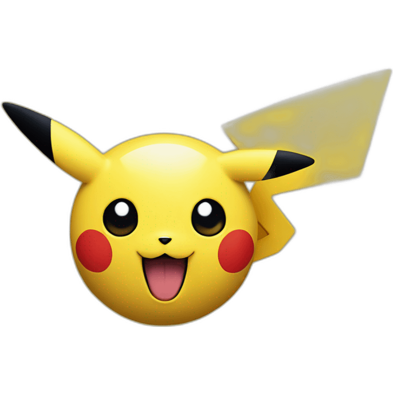 Pokéball en forme de Pikachu emoji