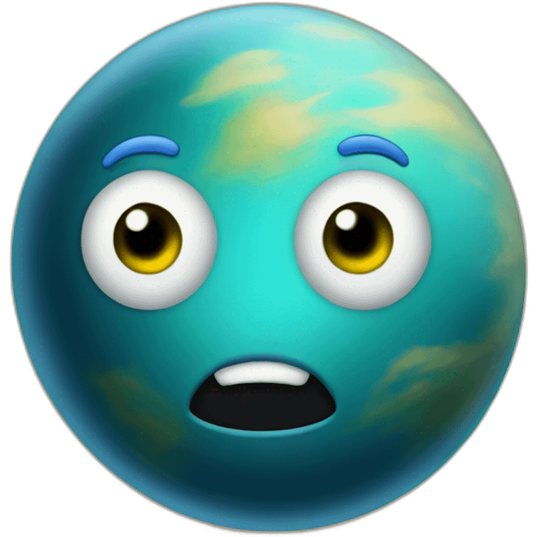 planet Neptune emoji