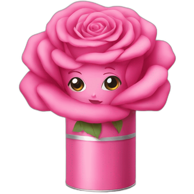 Canette rose emoji