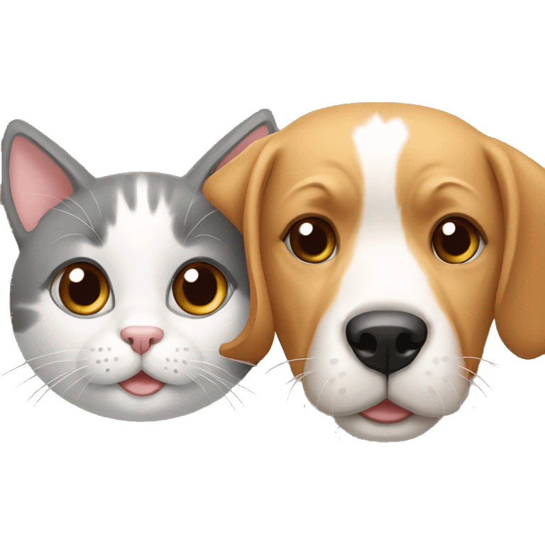 dog and cat emoji