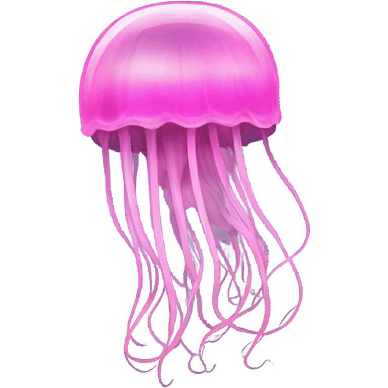 Pink jellyfish ￼ emoji