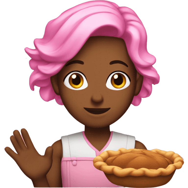 Pink thanksgiving  emoji