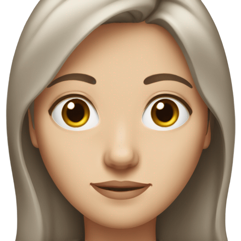 white-woman-slight-wrinkles-around-eyes-shorter-brown-hair-half-closed-blue-eyes emoji