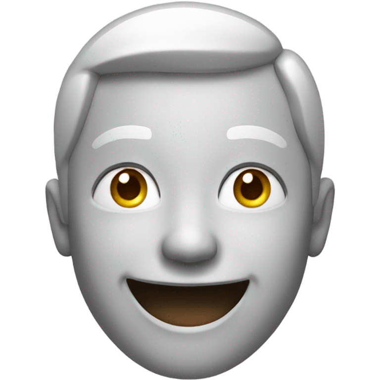 Happy face in call emoji