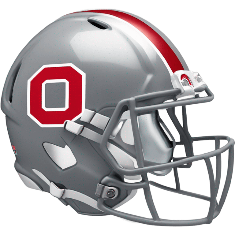 ohio state buckeye helmet emoji