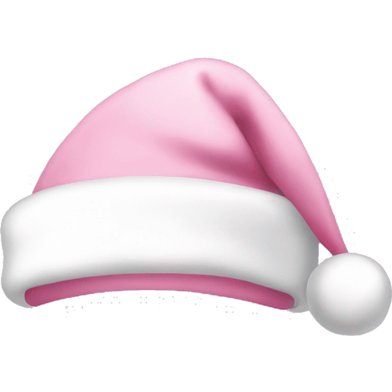 Light pink Santa hat emoji