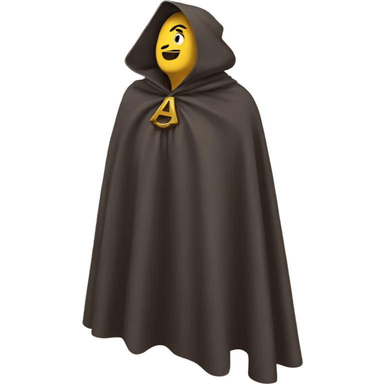 A cape  emoji