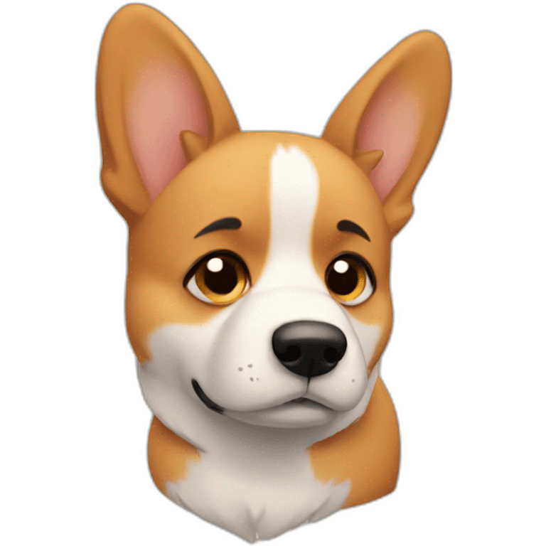 sad-corgi emoji