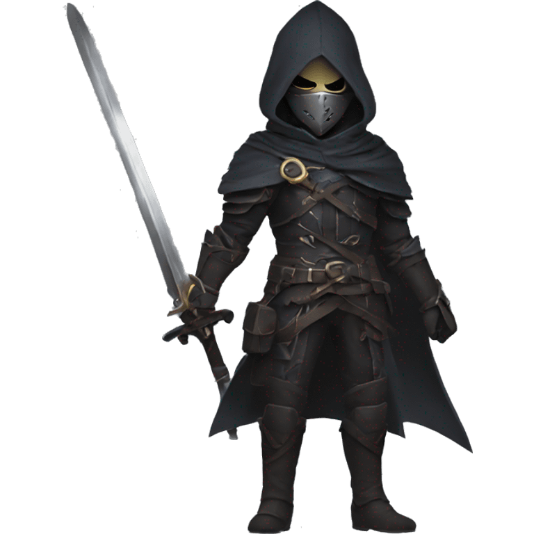 Corvo Attano with your mask and your sword emoji