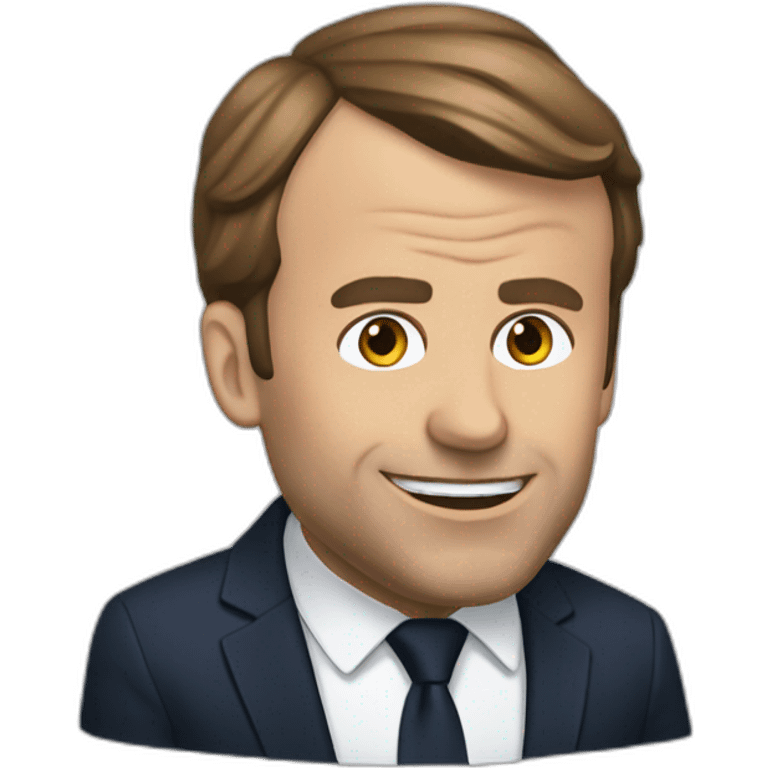 macron tete qui explose emoji