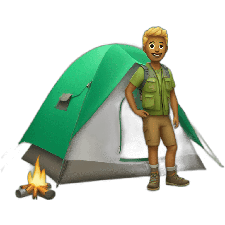 camping icon emoji