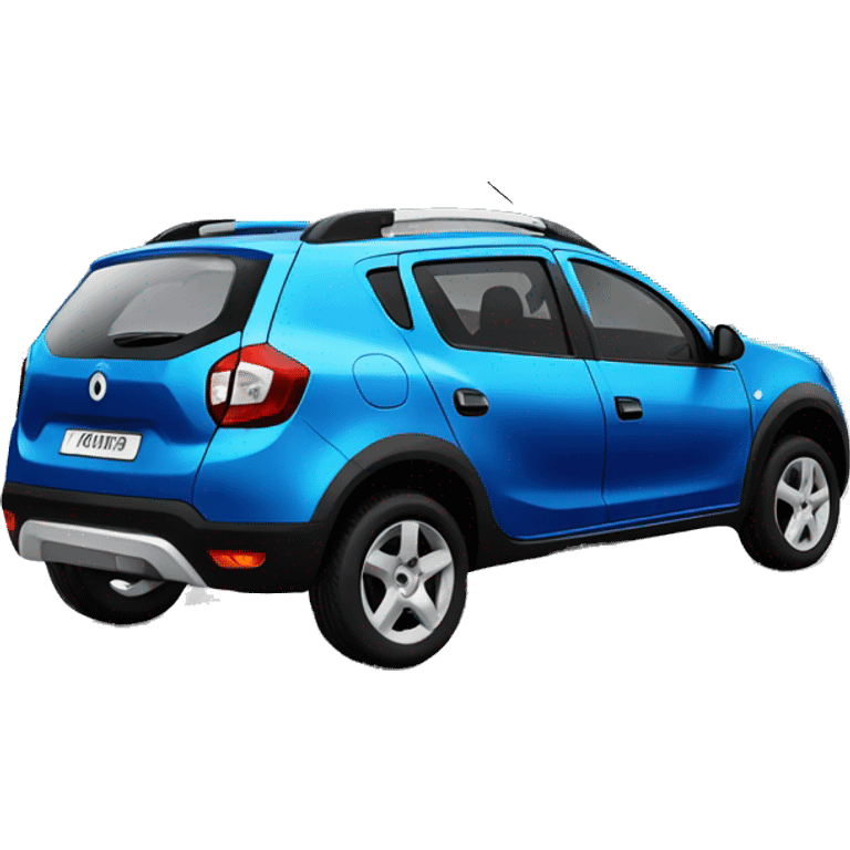 Blue Dacia Stepway  emoji