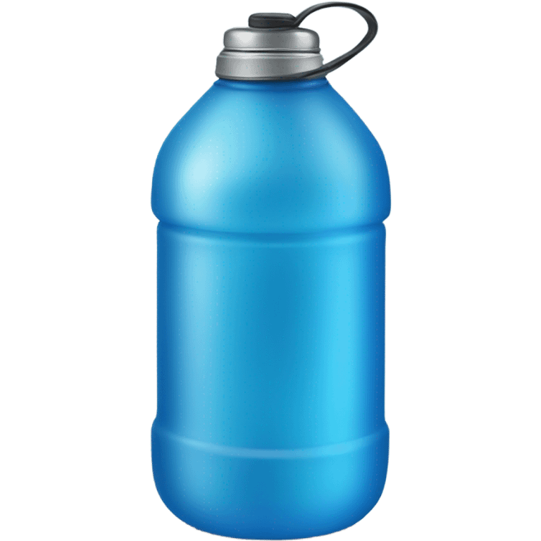 blue water bottle emoji