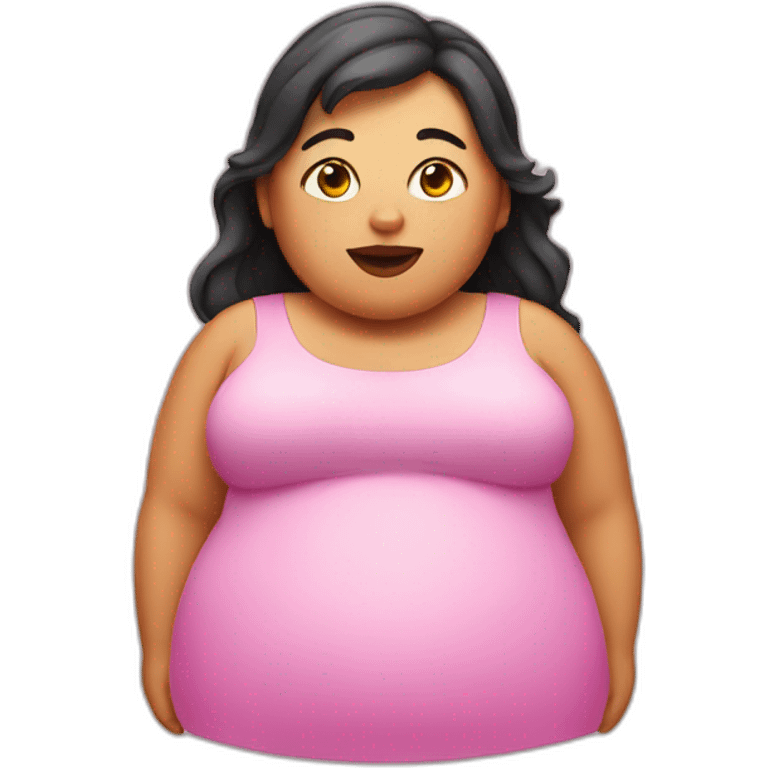 fat girl emoji