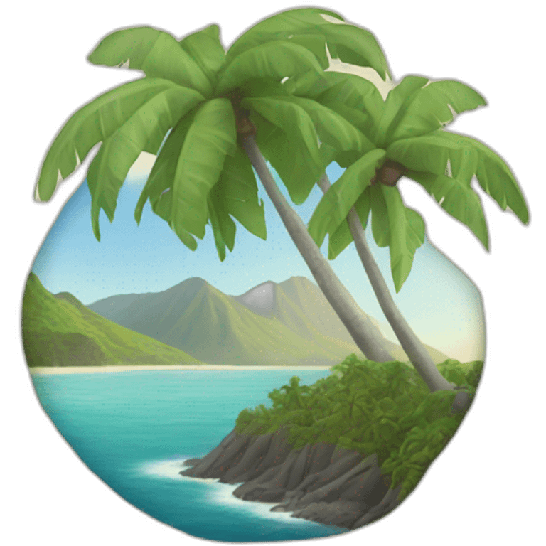 reunion island emoji