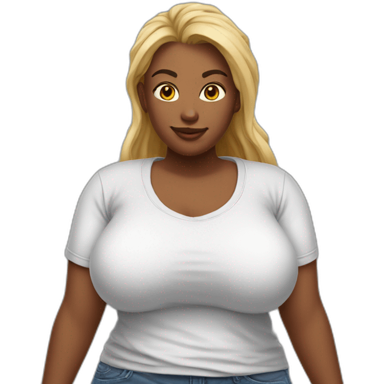 big-tits-in-tshirt emoji