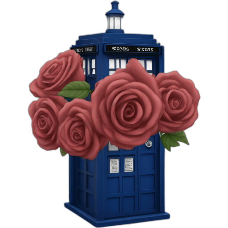 rose tardis emoji