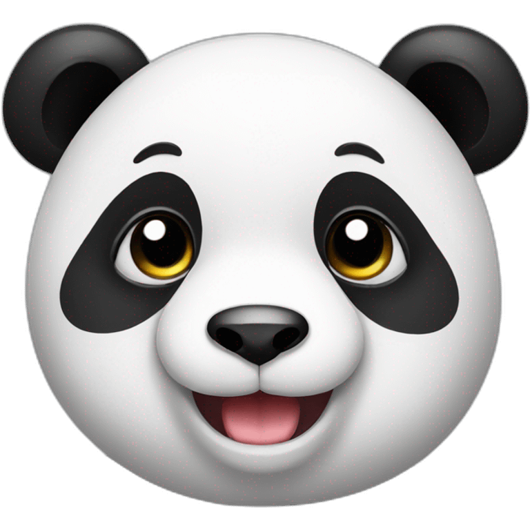 Cute panda emoji