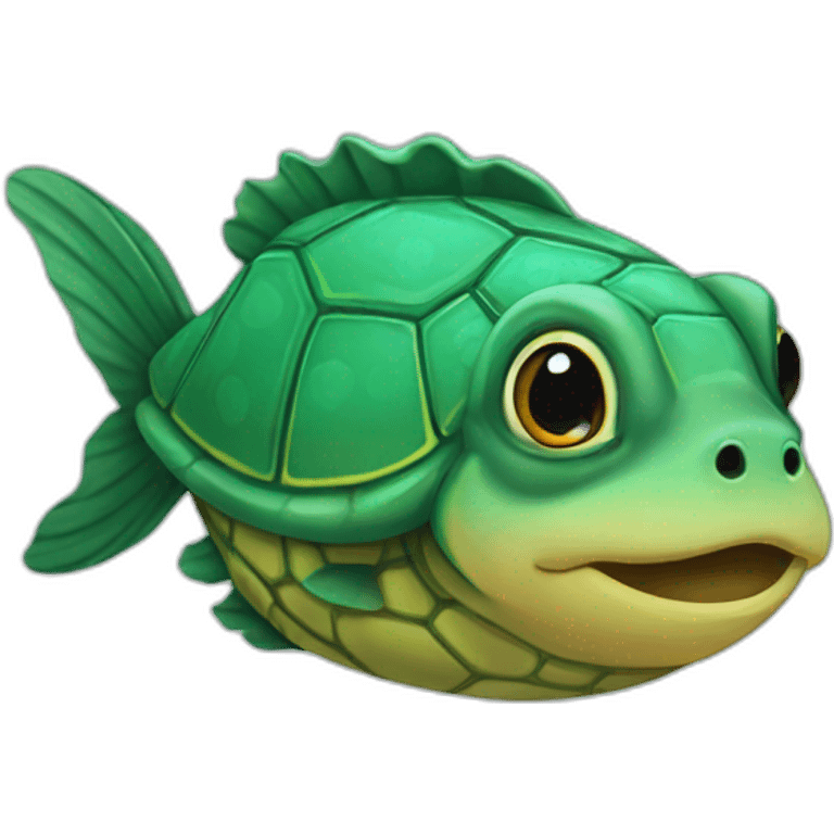 turtle fish emoji