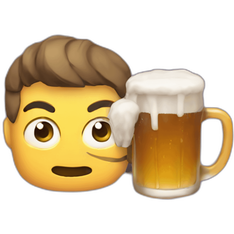 twitch and beer emoji