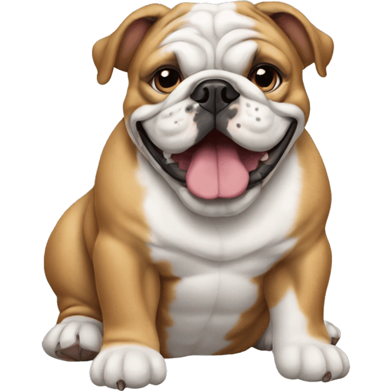 English bulldog  emoji