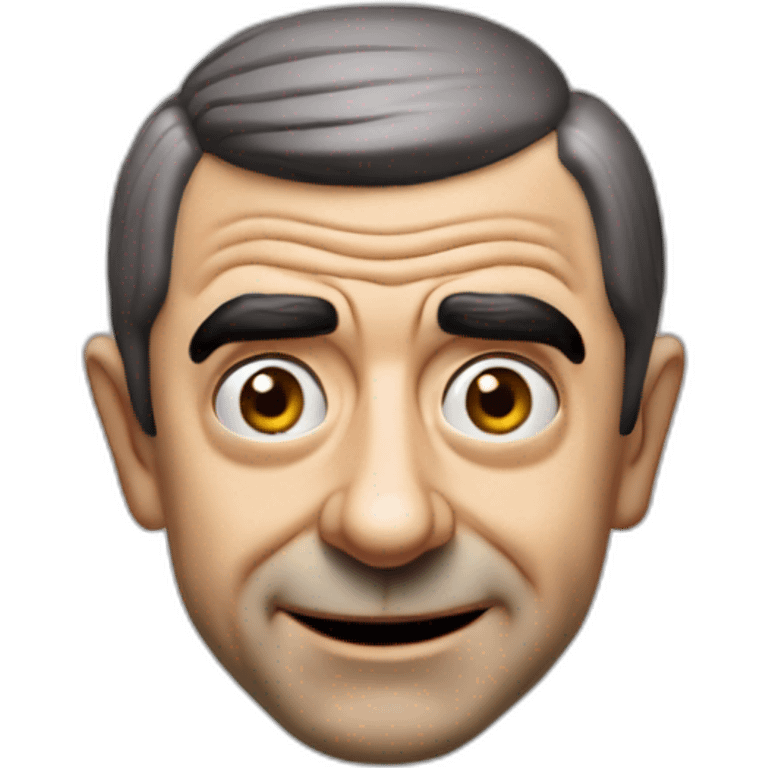 mr bean dedo medio levantado emoji