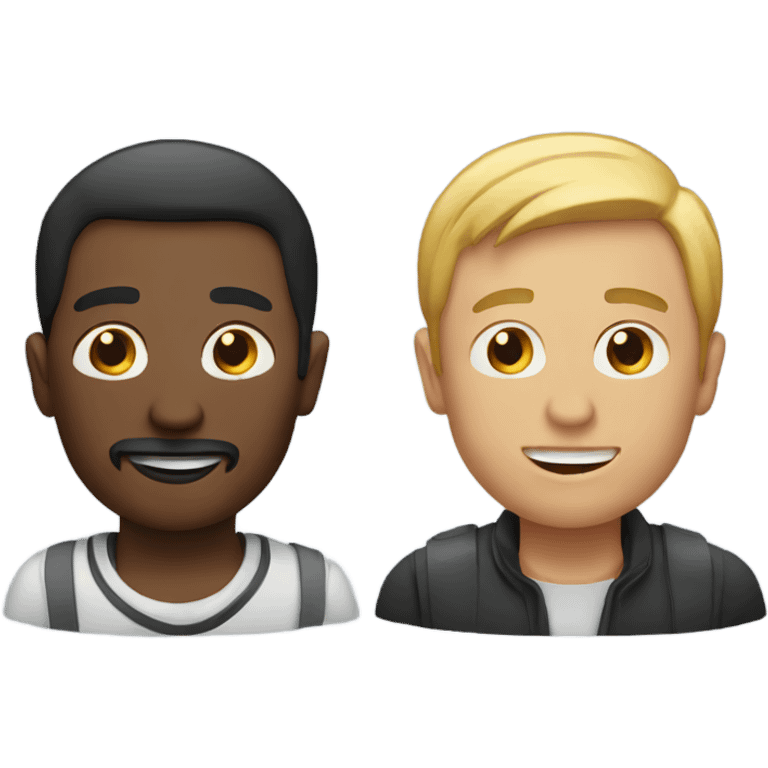 Two men living emoji