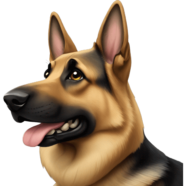 german shepherd emoji