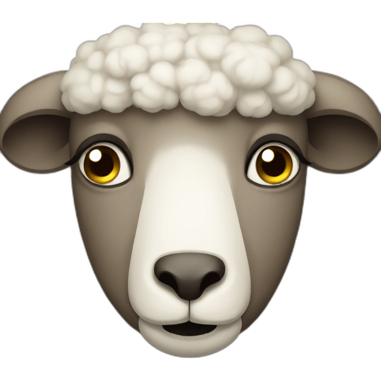 sheep sad emoji