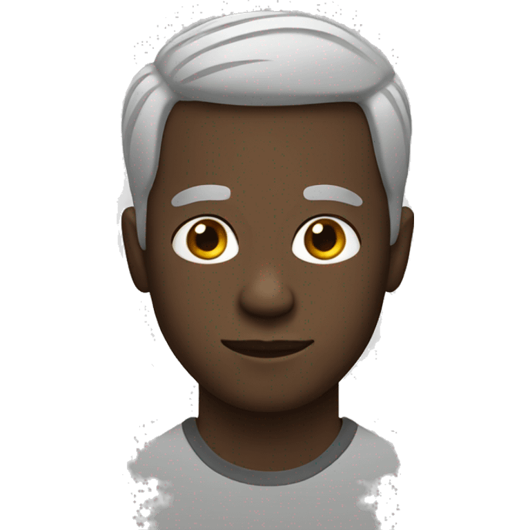 Black man emoji