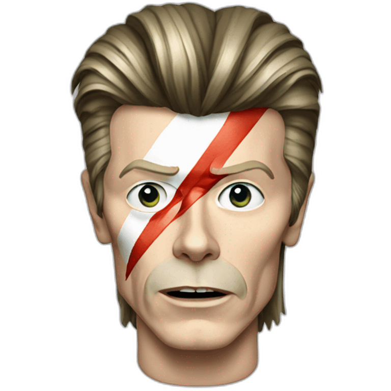 Hallowen jack david bowie emoji