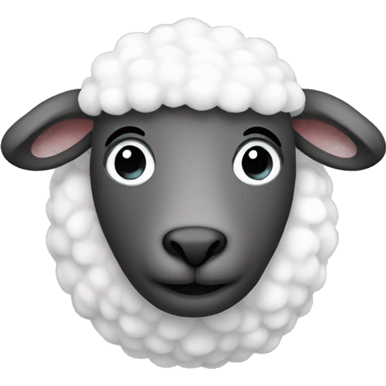 plush sheep toy emoji